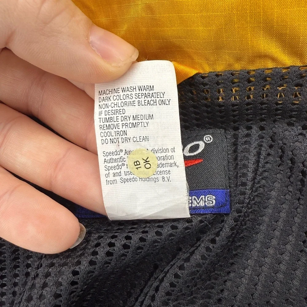 Vintage Speedo Sports System Hoodie Wind Breaker Jacket